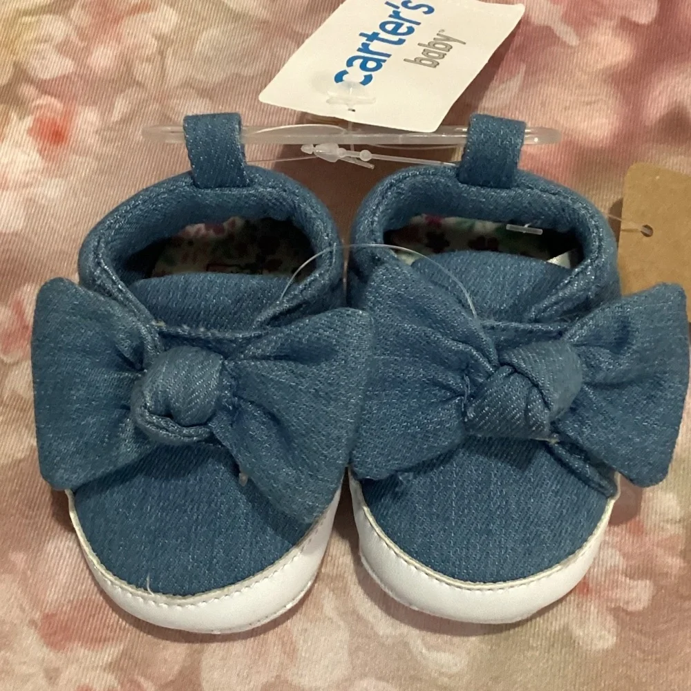3pk Baby Girl Crib Shoes NWT 2-3 mos.